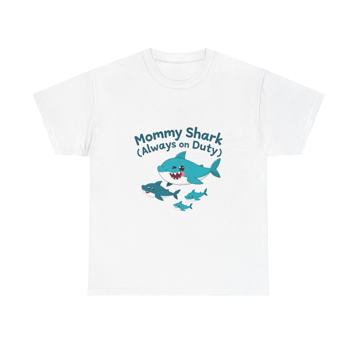 Mommy Shark Heavy Cotton Tee