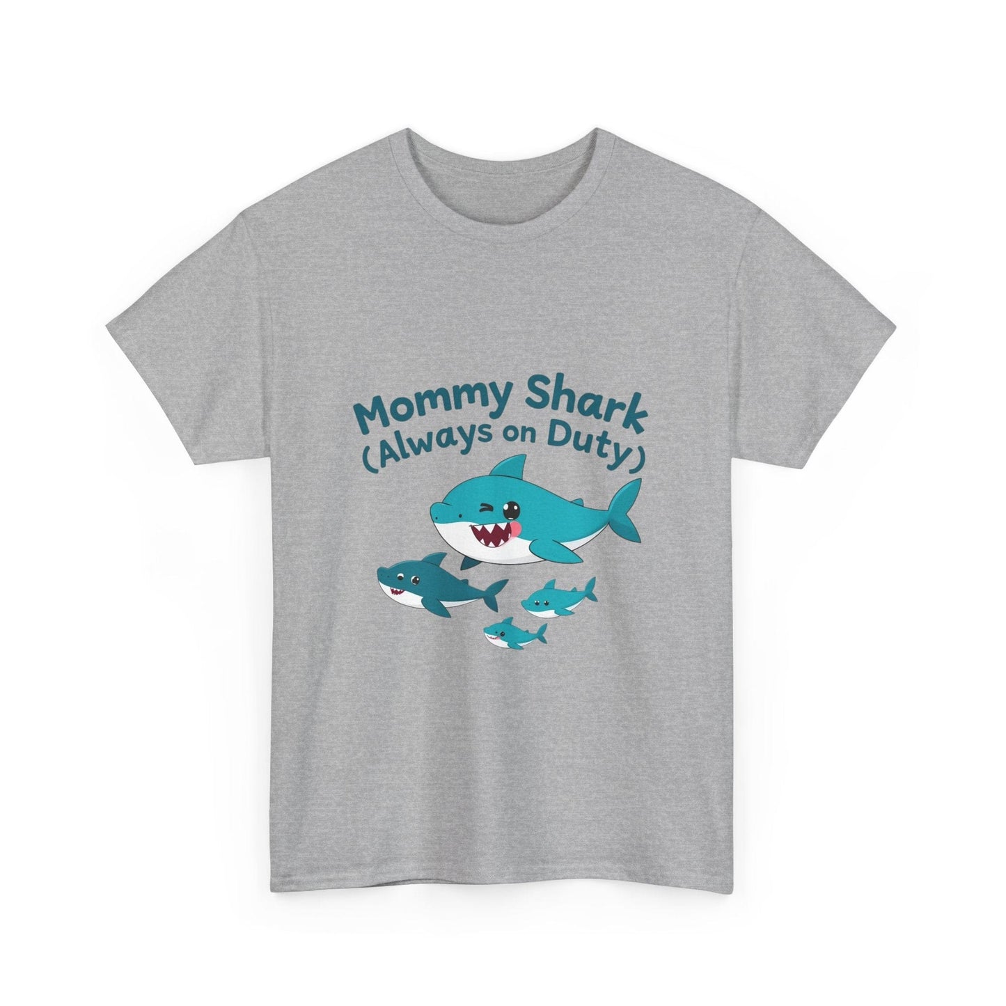Mommy Shark Heavy Cotton Tee