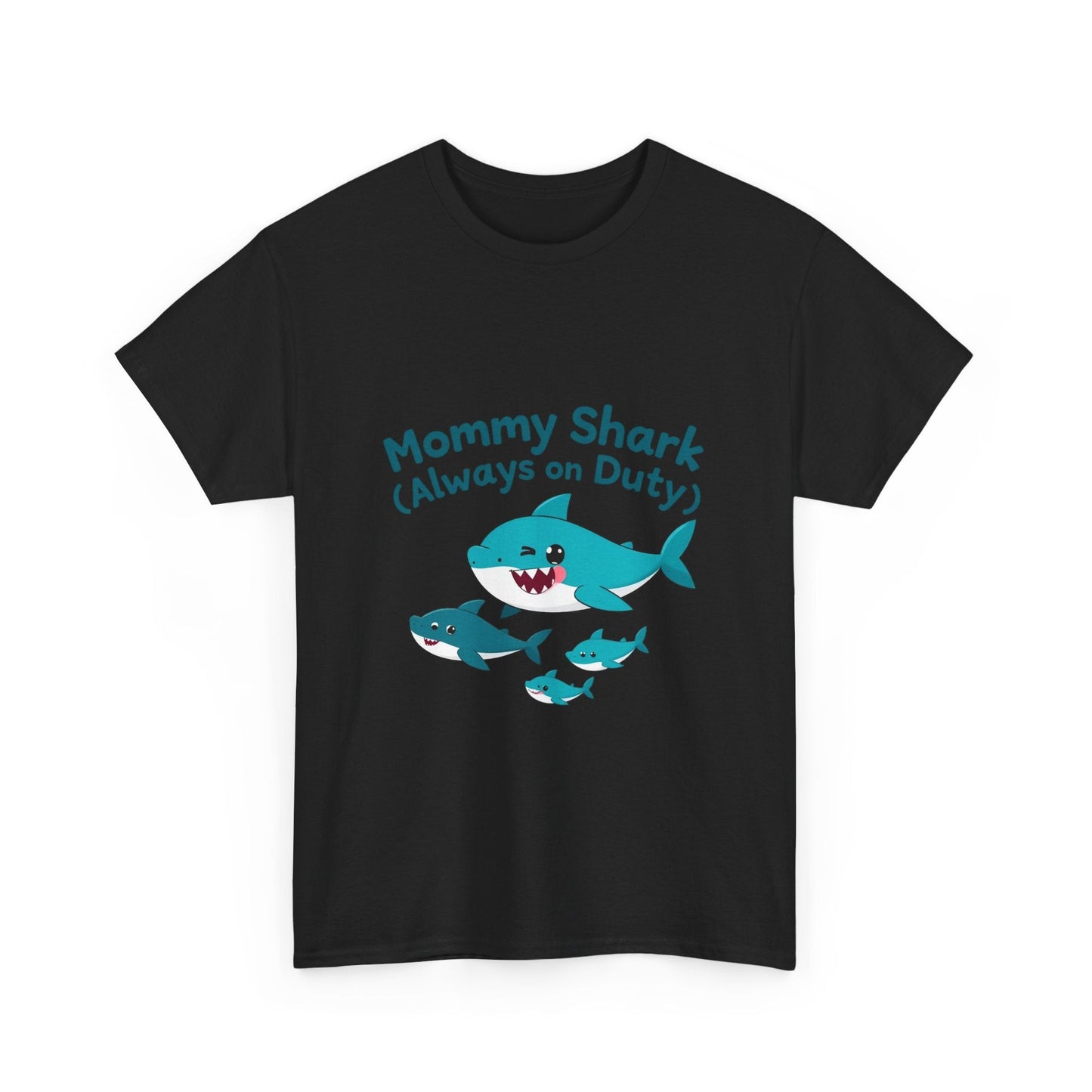 Mommy Shark Heavy Cotton Tee