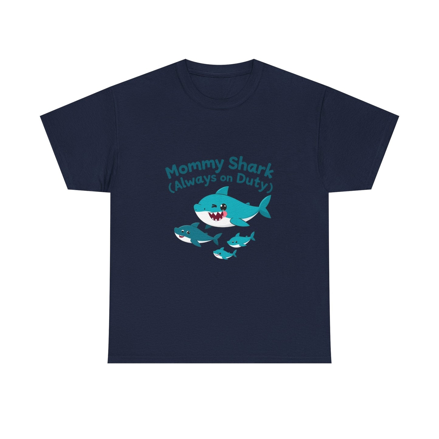 Mommy Shark Heavy Cotton Tee