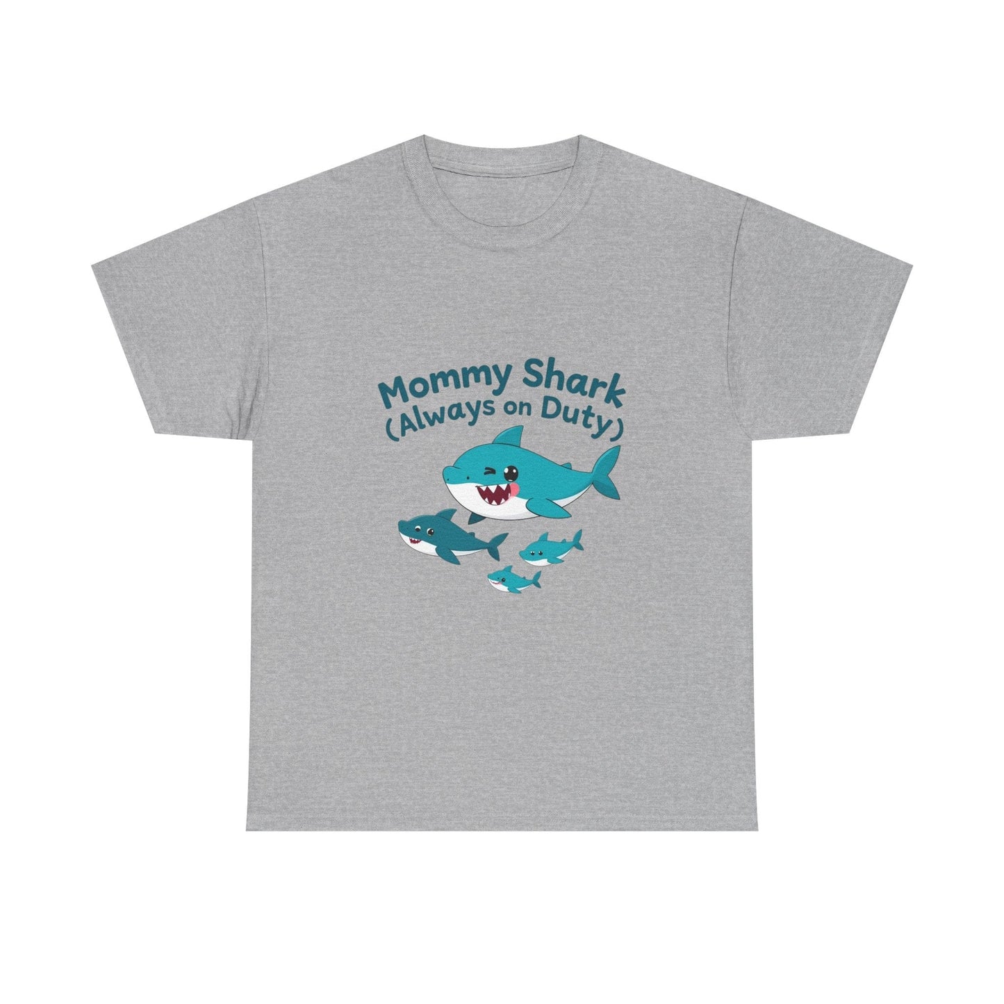 Mommy Shark Heavy Cotton Tee