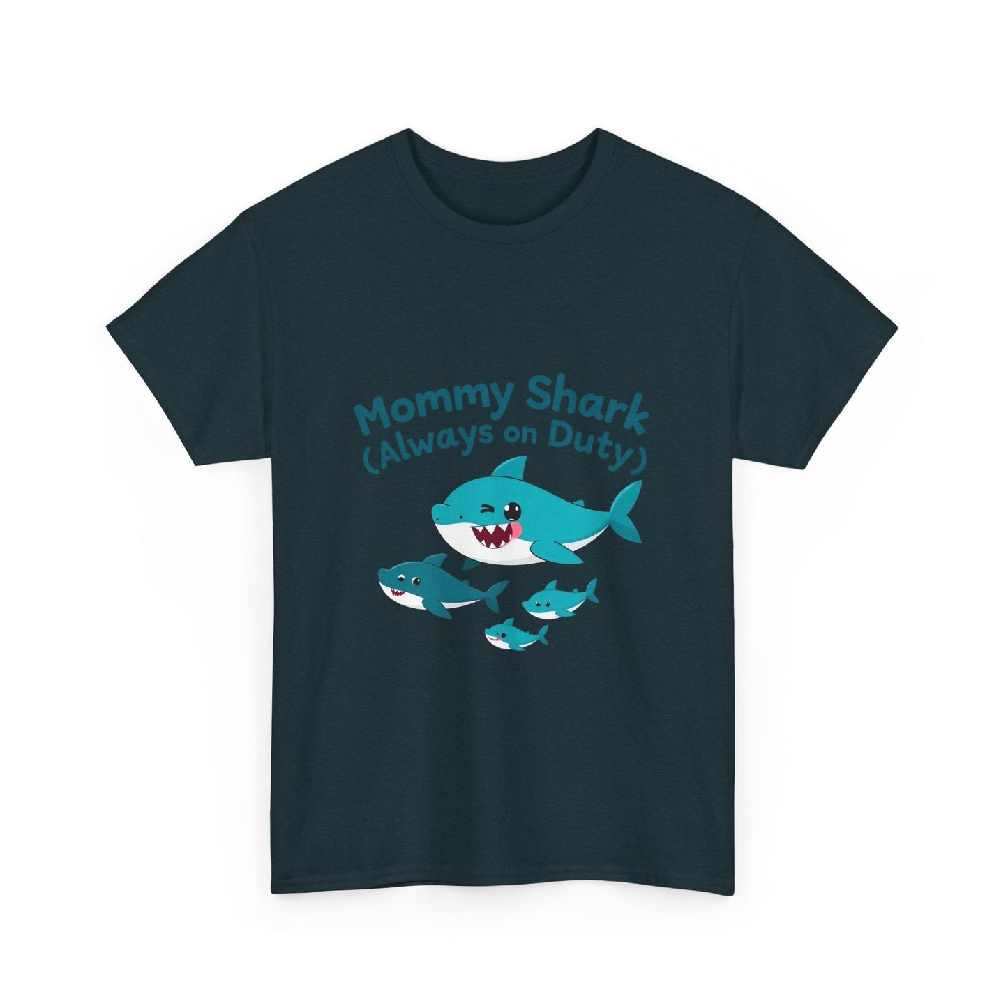 Mommy Shark Heavy Cotton Tee