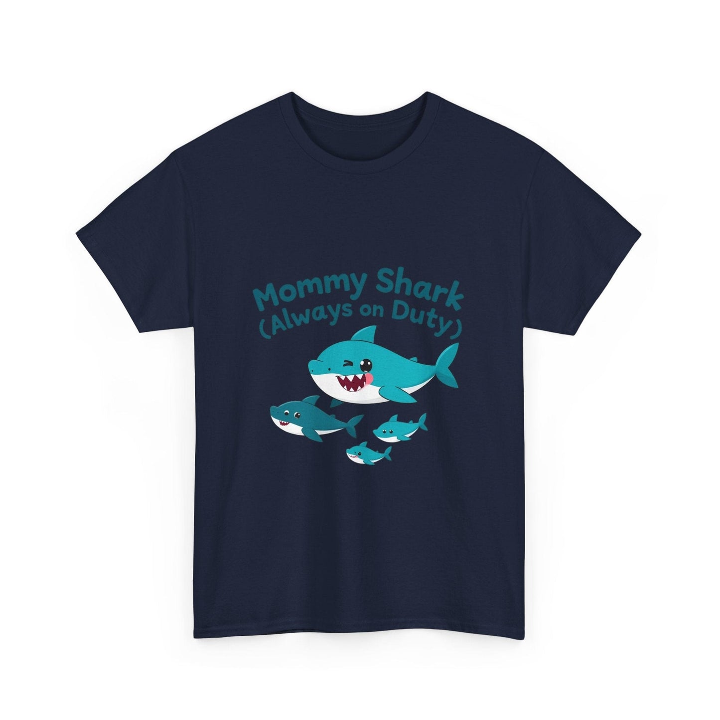 Mommy Shark Heavy Cotton Tee