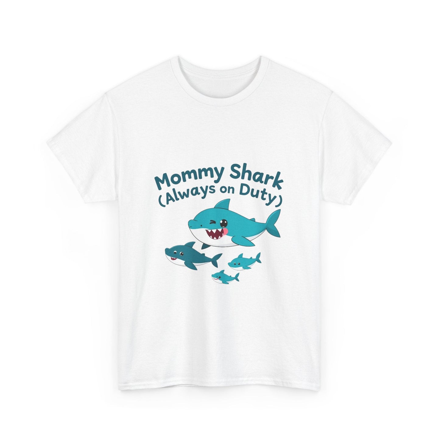 Mommy Shark Heavy Cotton Tee