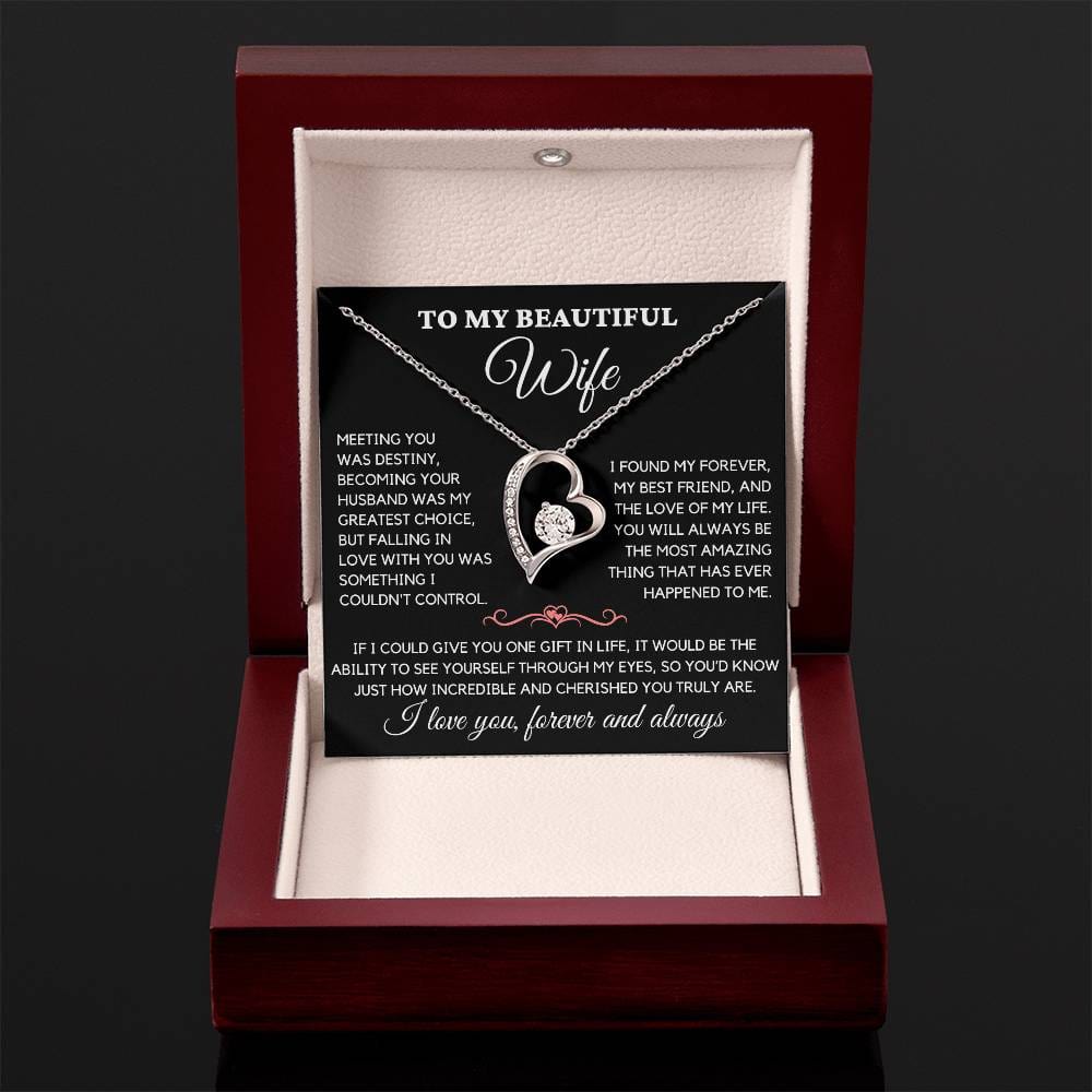 To My Beautiful Wife - I Love You Always & Forever - Gift Set