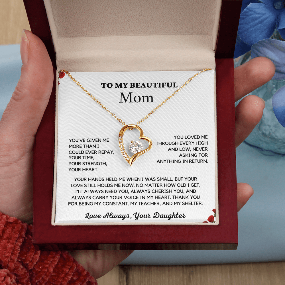 Almost Sold Out- To My Beautiful Mom - Mother's Day Gift