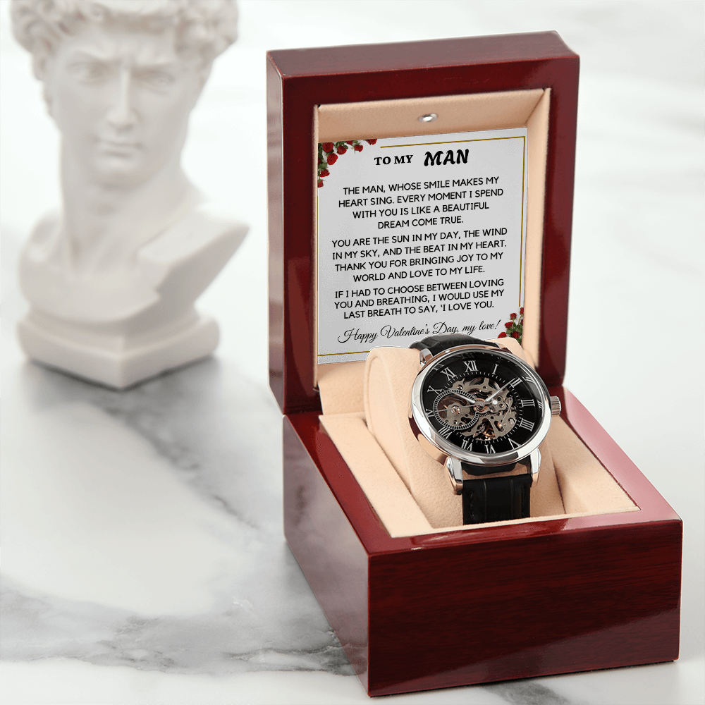 ALMOST SOLD OUT - My Men's Luxury Watch Valentine's Gift