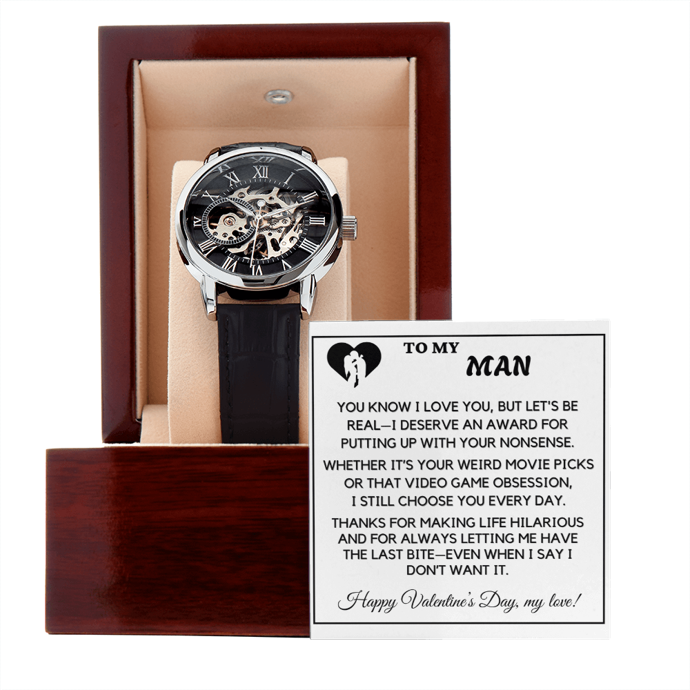 ALMOST SOLD OUT - Men's Luxury Watch Valentine's