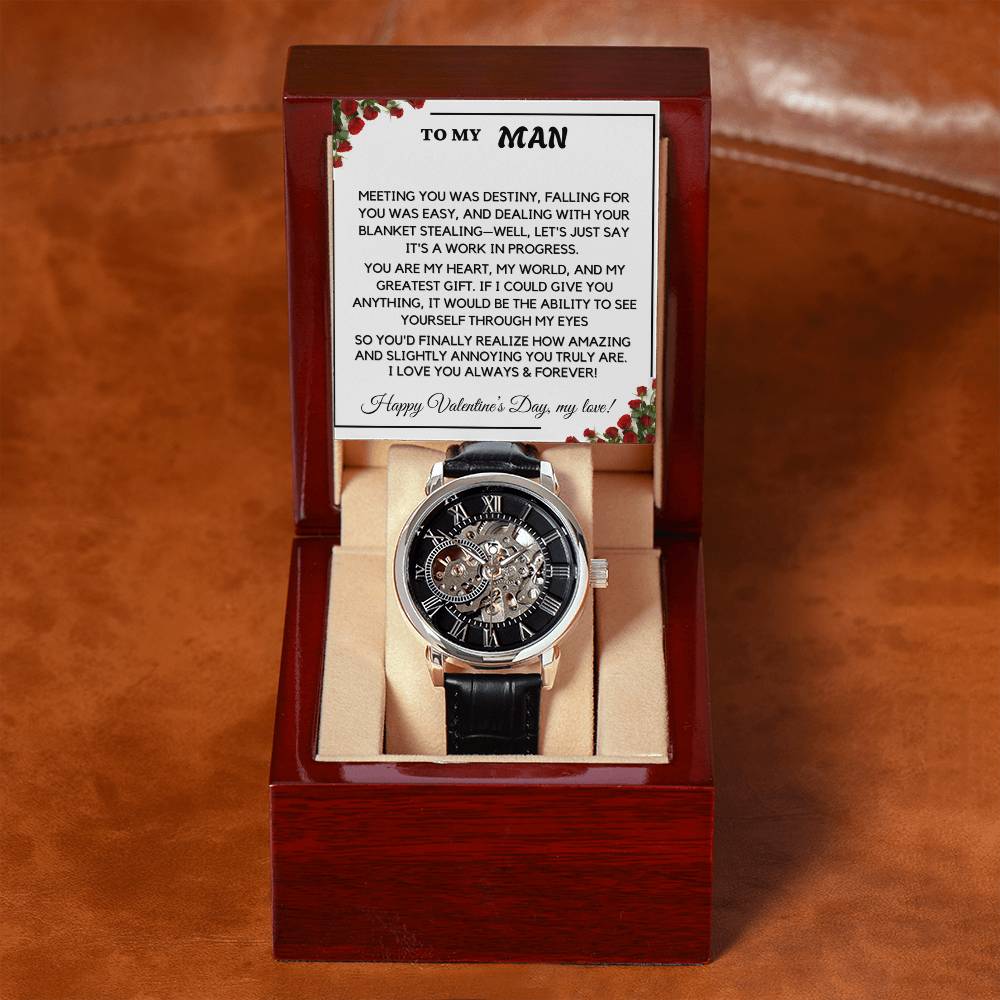 ALMOST SOLD OUT - Men's Luxury Watch Valentine's Gift- Destiny