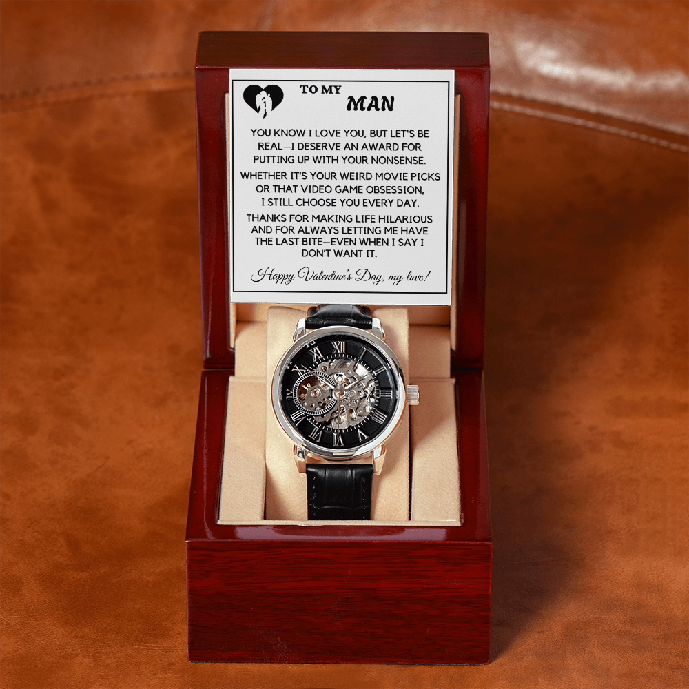ALMOST SOLD OUT - Men's Luxury Watch Valentine's