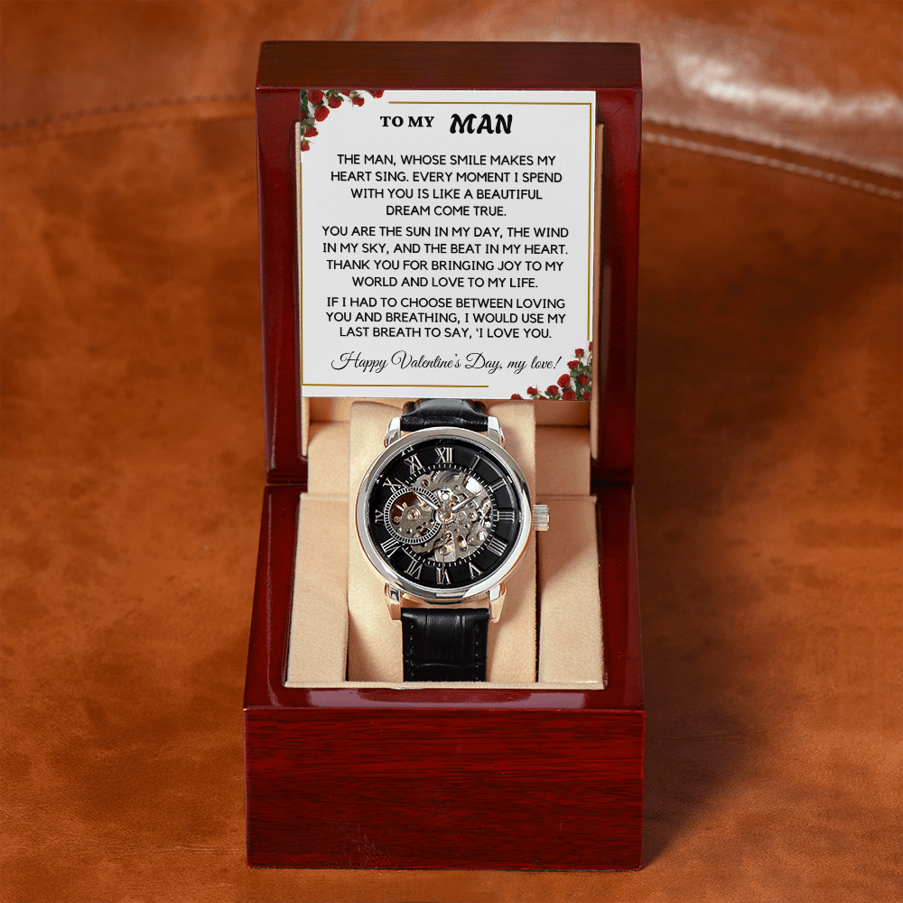 ALMOST SOLD OUT - My Men's Luxury Watch Valentine's Gift