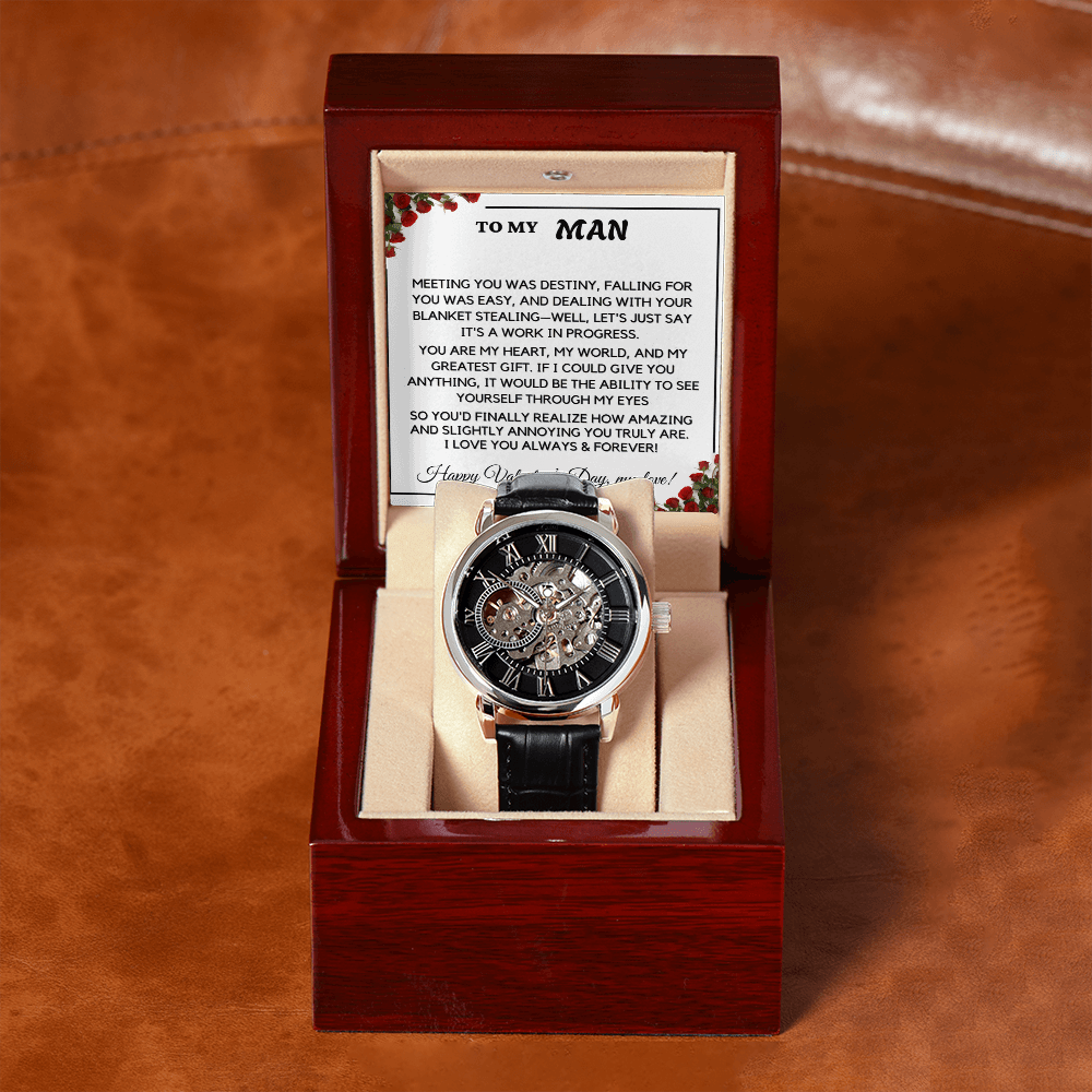 ALMOST SOLD OUT - Men's Luxury Watch Valentine's Gift- Destiny