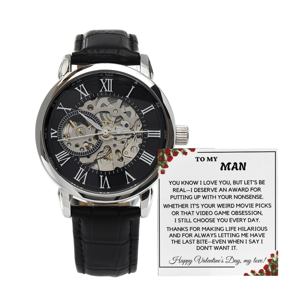 ALMOST SOLD OUT - Men's Luxury Watch Valentine's Gift
