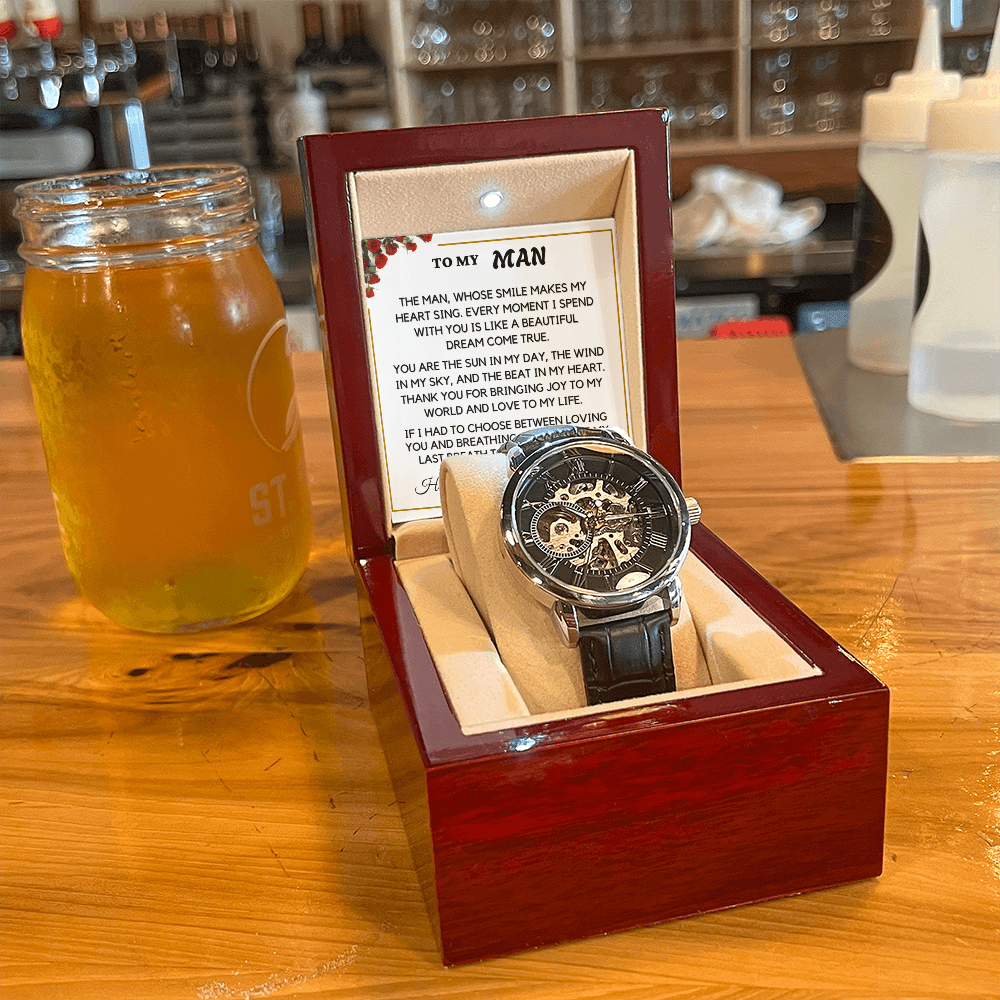 ALMOST SOLD OUT - My Men's Luxury Watch Valentine's Gift