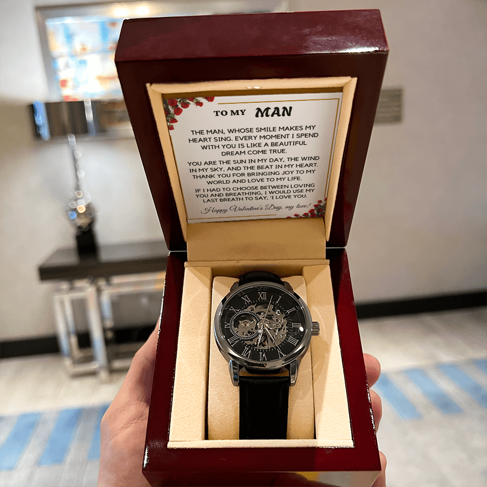 ALMOST SOLD OUT - My Men's Luxury Watch Valentine's Gift