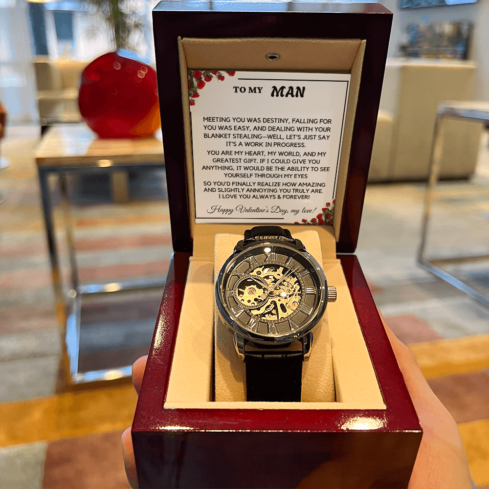 ALMOST SOLD OUT - Men's Luxury Watch Valentine's Gift- Destiny