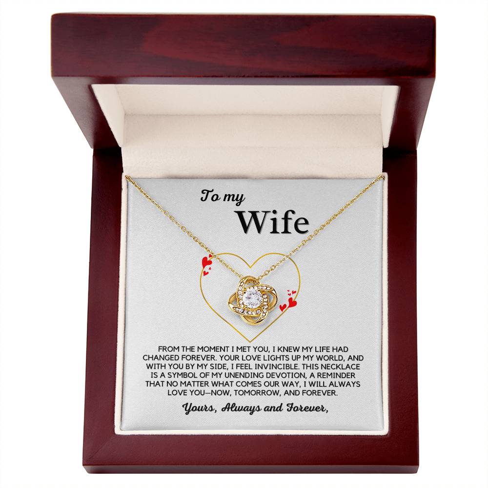 To My Wife- Yours, Always and Forever