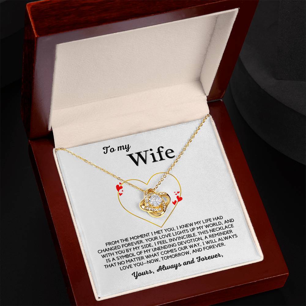 To My Wife- Yours, Always and Forever