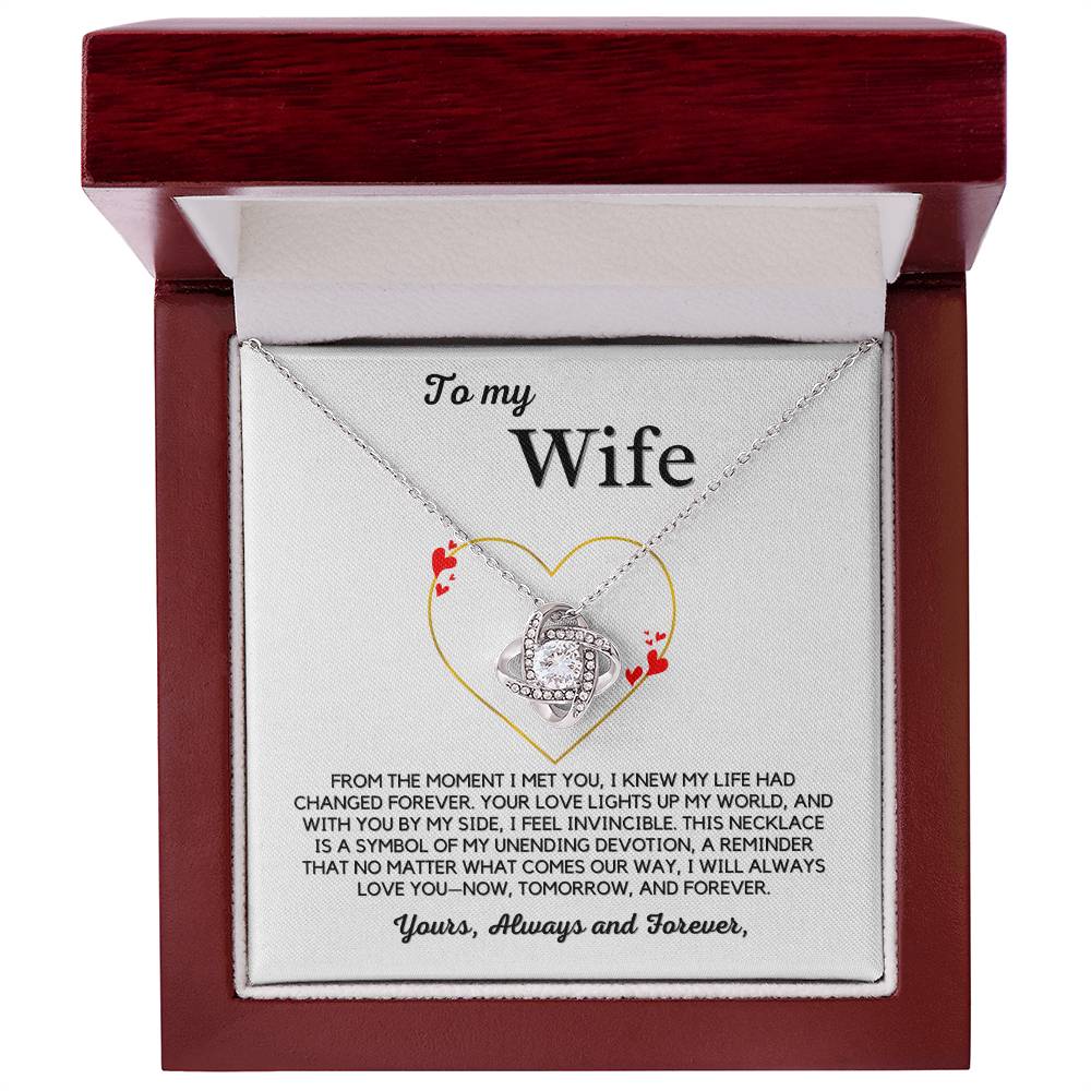 To My Wife- Yours, Always and Forever