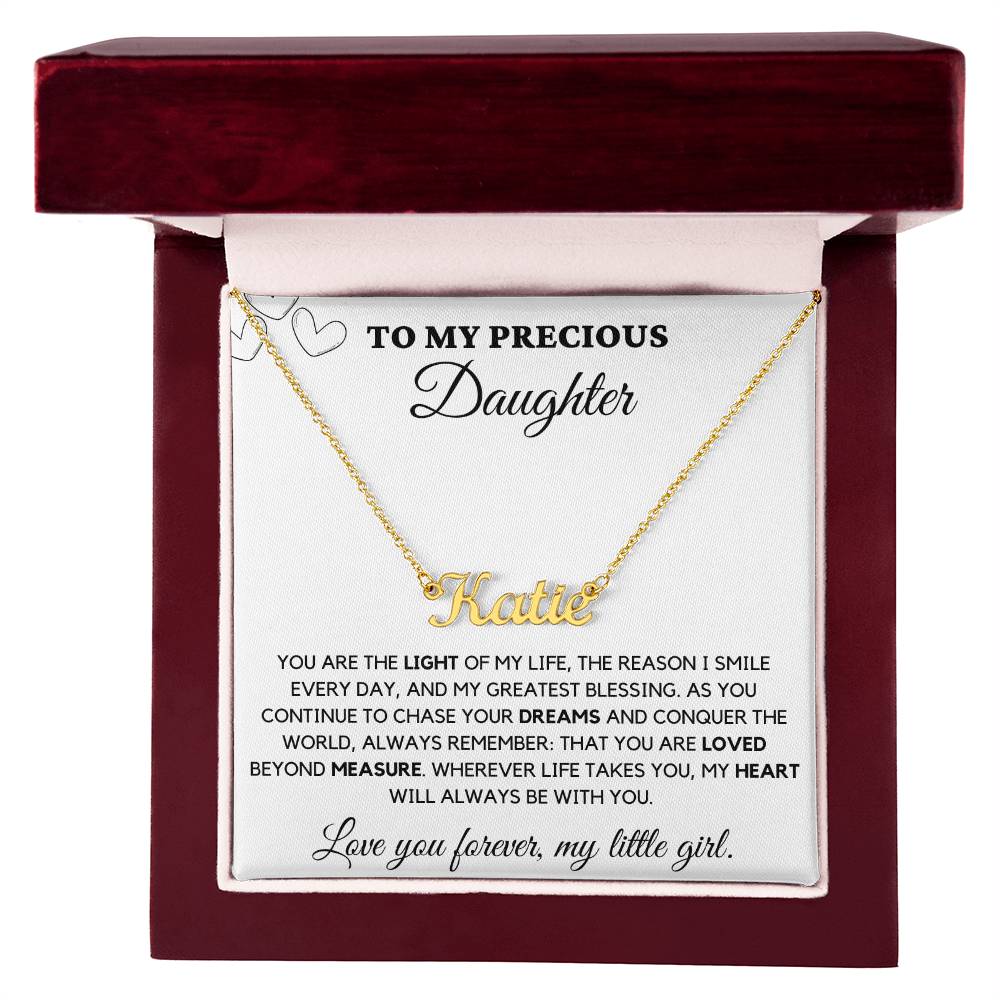 To my Precious Daughter