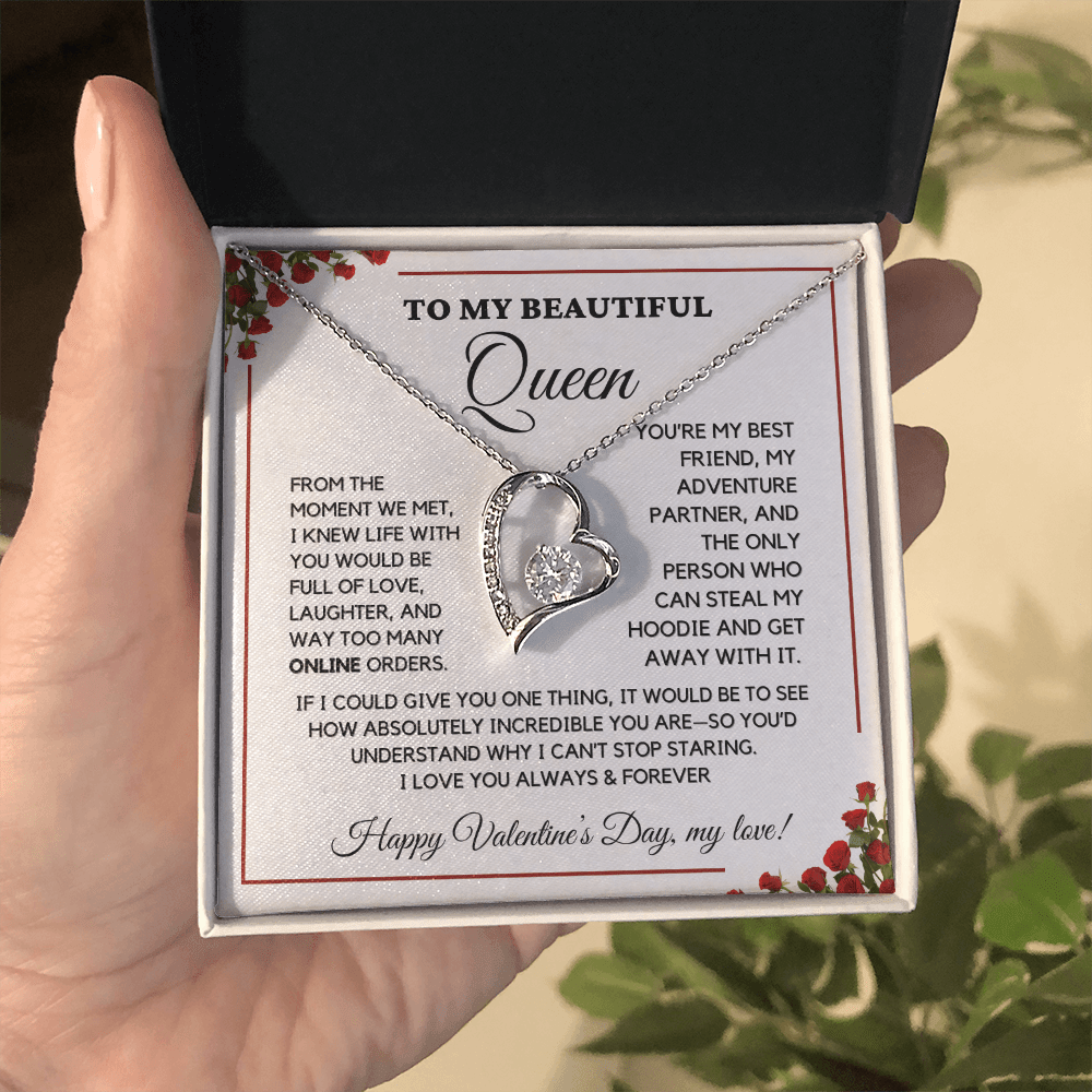ALMOST SOLD OUT- To My Beautiful Queen - Valentine's Gift-Love