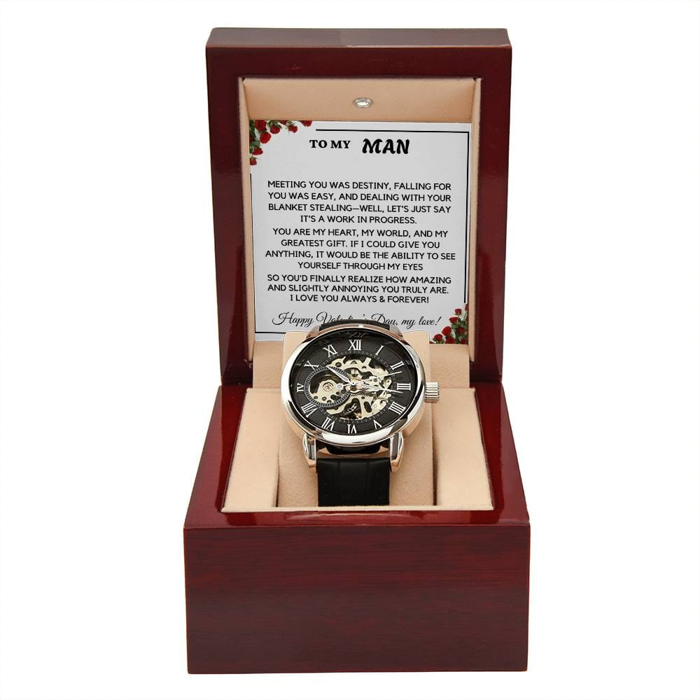 ALMOST SOLD OUT - Men's Luxury Watch Valentine's Gift- Destiny