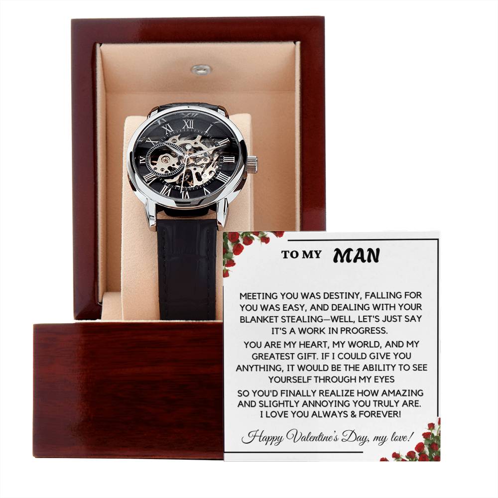 ALMOST SOLD OUT - Men's Luxury Watch Valentine's Gift- Destiny