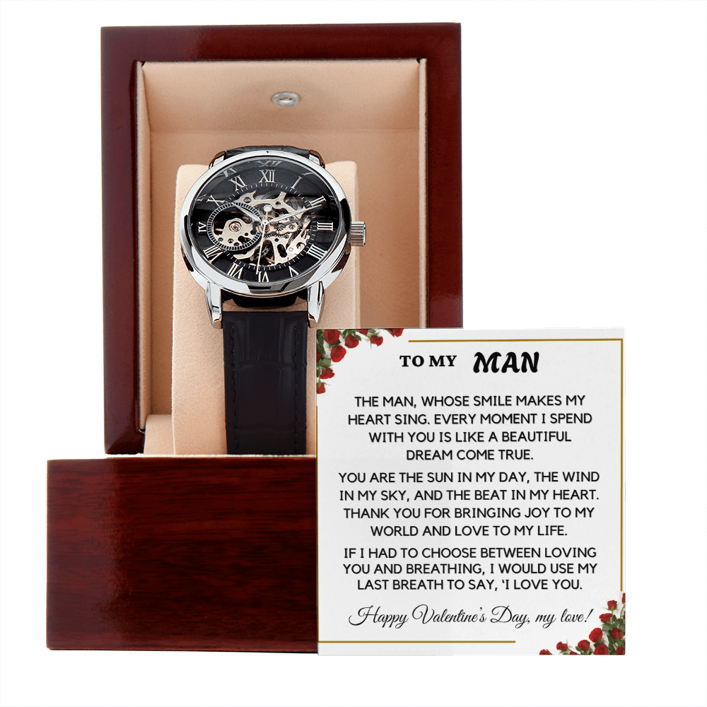 ALMOST SOLD OUT - My Men's Luxury Watch Valentine's Gift