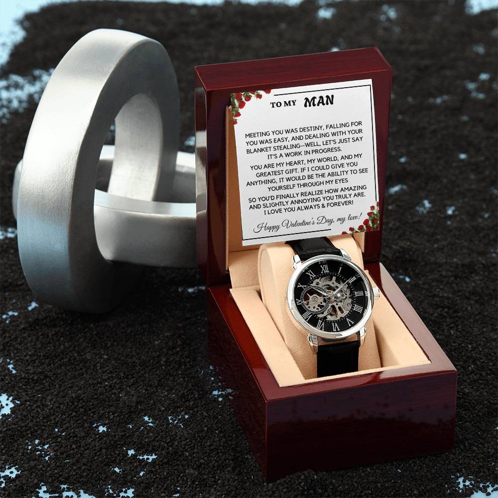 ALMOST SOLD OUT - Men's Luxury Watch Valentine's Gift- Destiny