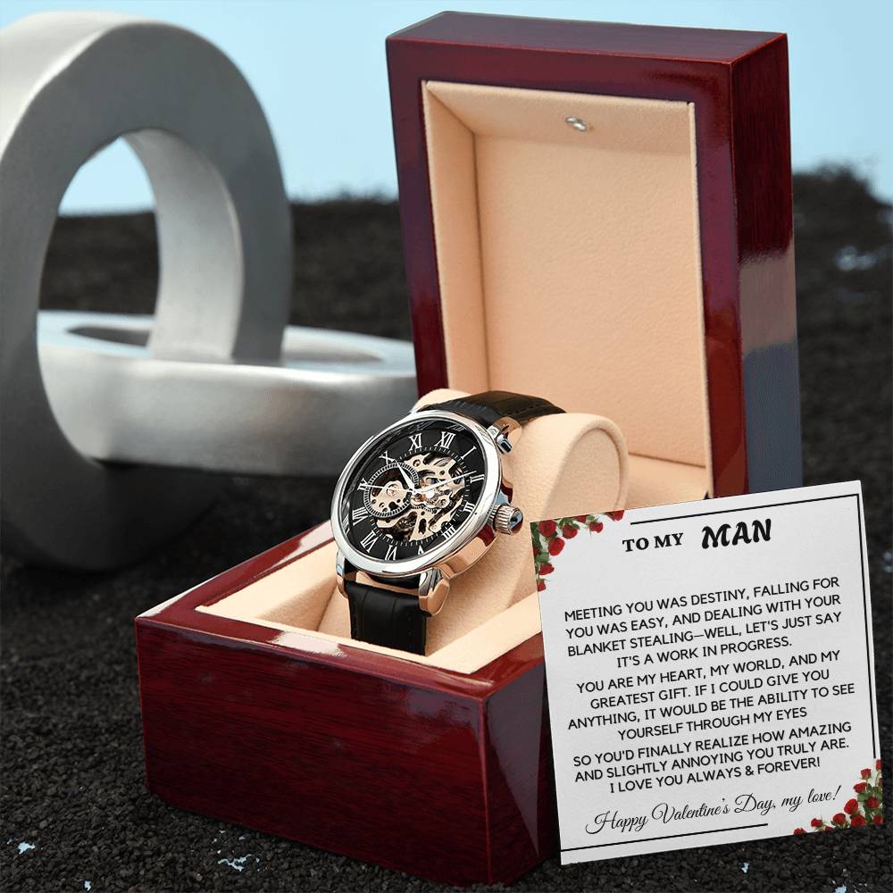 ALMOST SOLD OUT - Men's Luxury Watch Valentine's Gift- Destiny