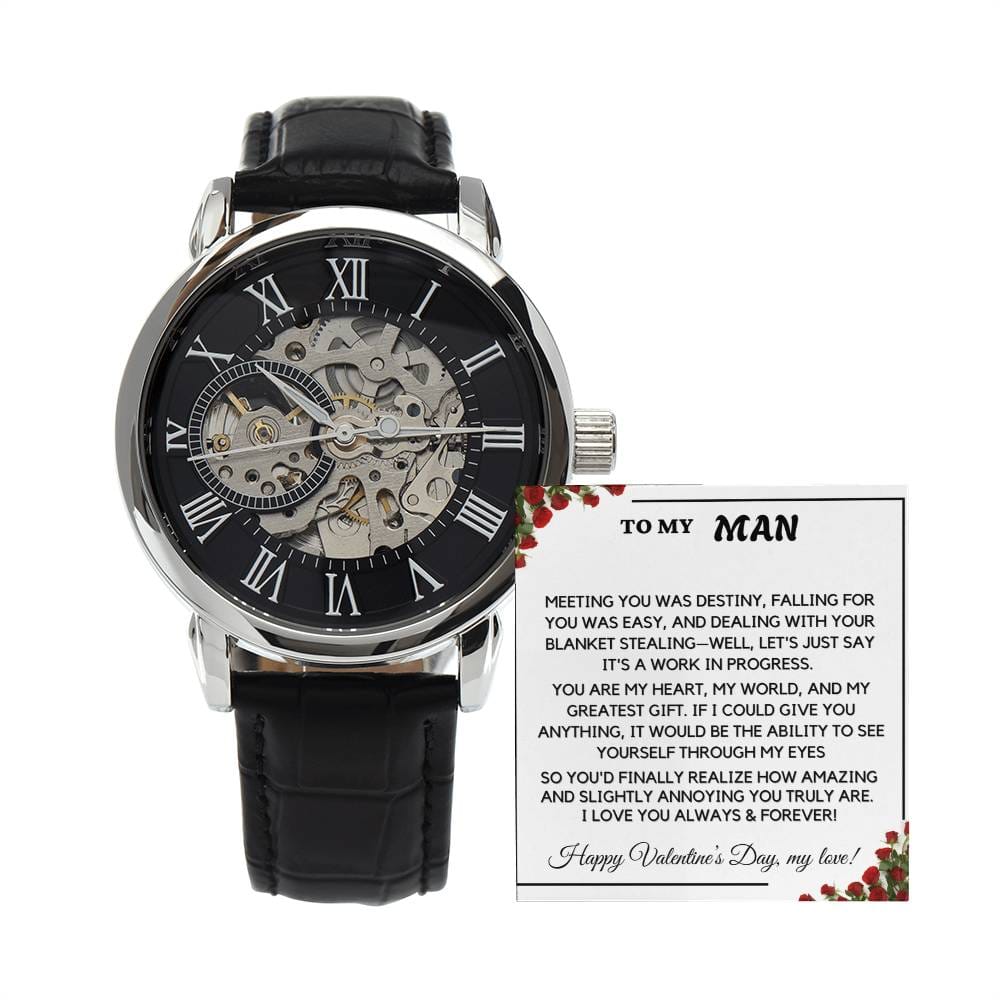 ALMOST SOLD OUT - Men's Luxury Watch Valentine's Gift- Destiny