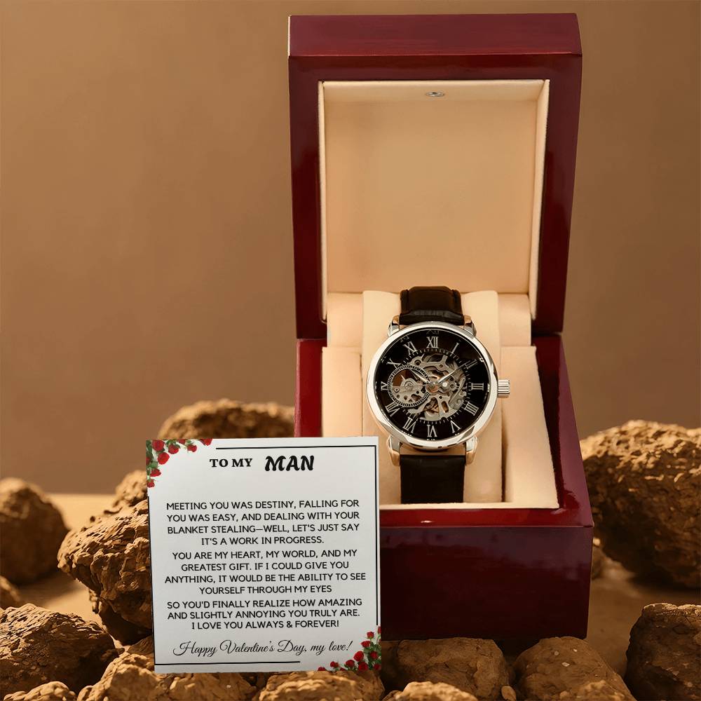 ALMOST SOLD OUT - Men's Luxury Watch Valentine's Gift- Destiny