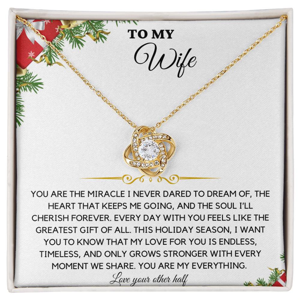 ALMOST SOLD OUT- To My Wife - I Love You- Gift Set