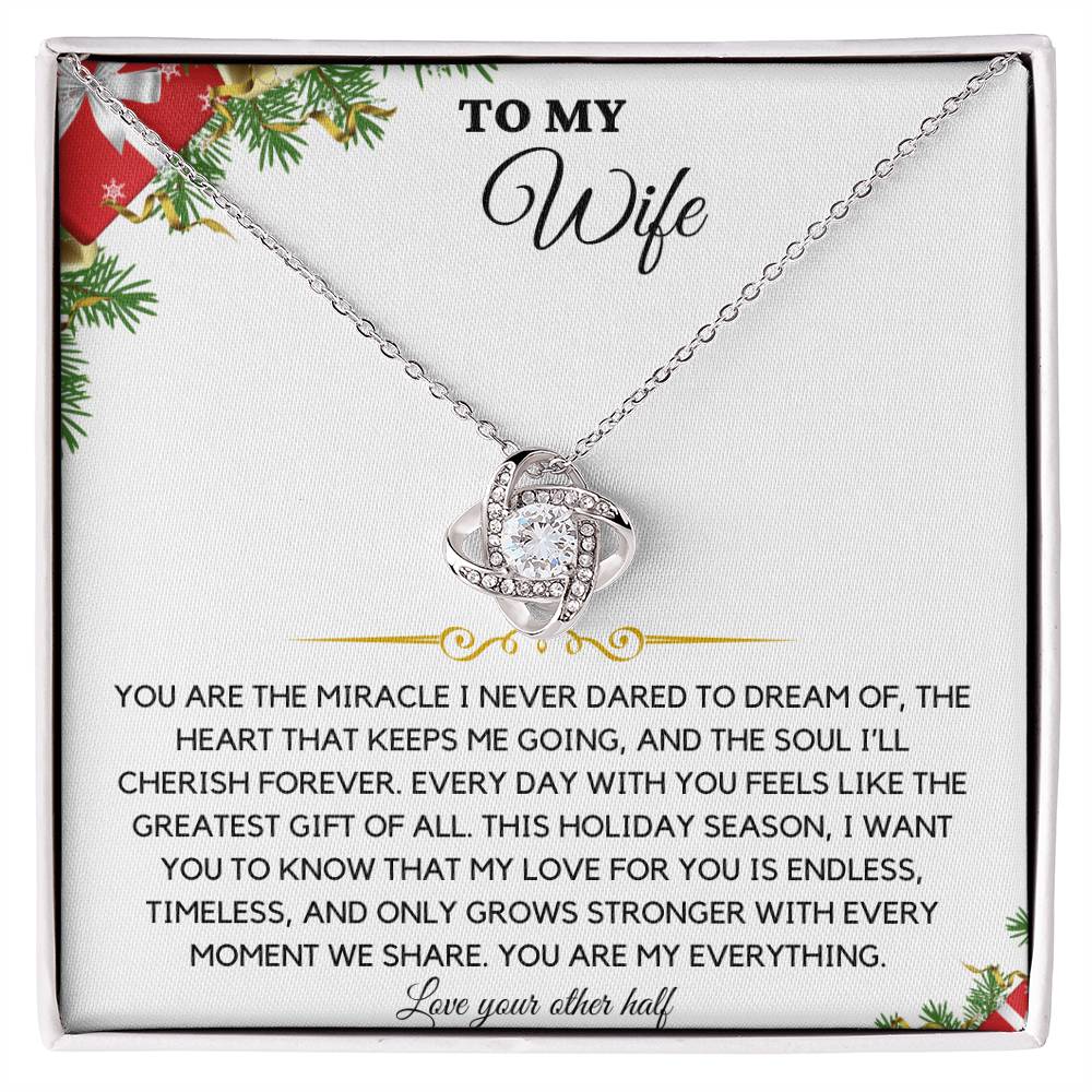 ALMOST SOLD OUT- To My Wife - I Love You- Gift Set