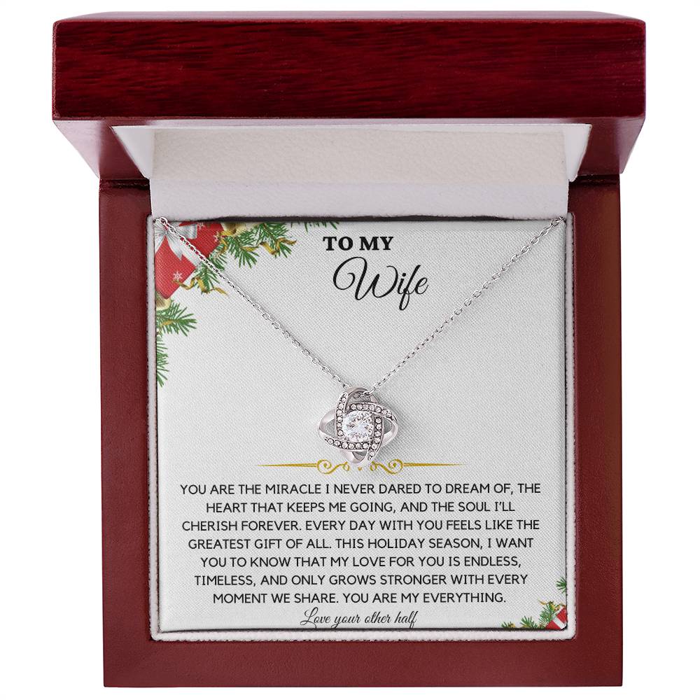 ALMOST SOLD OUT- To My Wife - I Love You- Gift Set