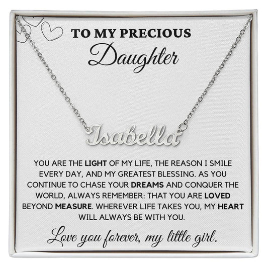 To my Precious Daughter